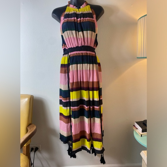 Apiece Apart La Rosa silk striped dress - Picture 10 of 11